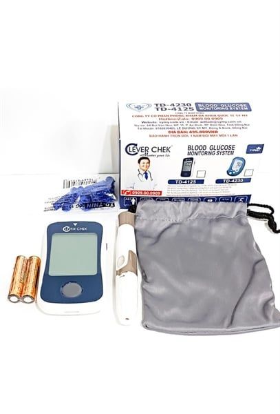 Máy đo đường huyết Clever Chek TD-4125