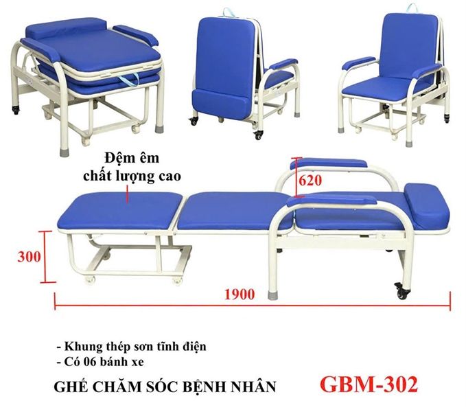 Ghế tiêm truyền GBM-302A