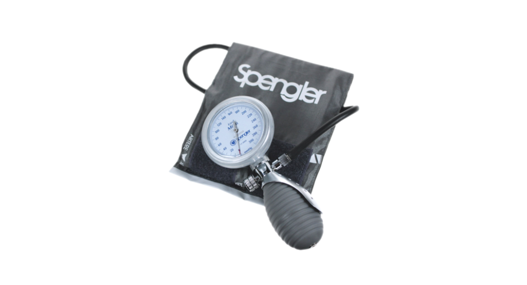 Đầu huyết áp cơ Spengler (Đồng hồ - Bao vải - Bo)