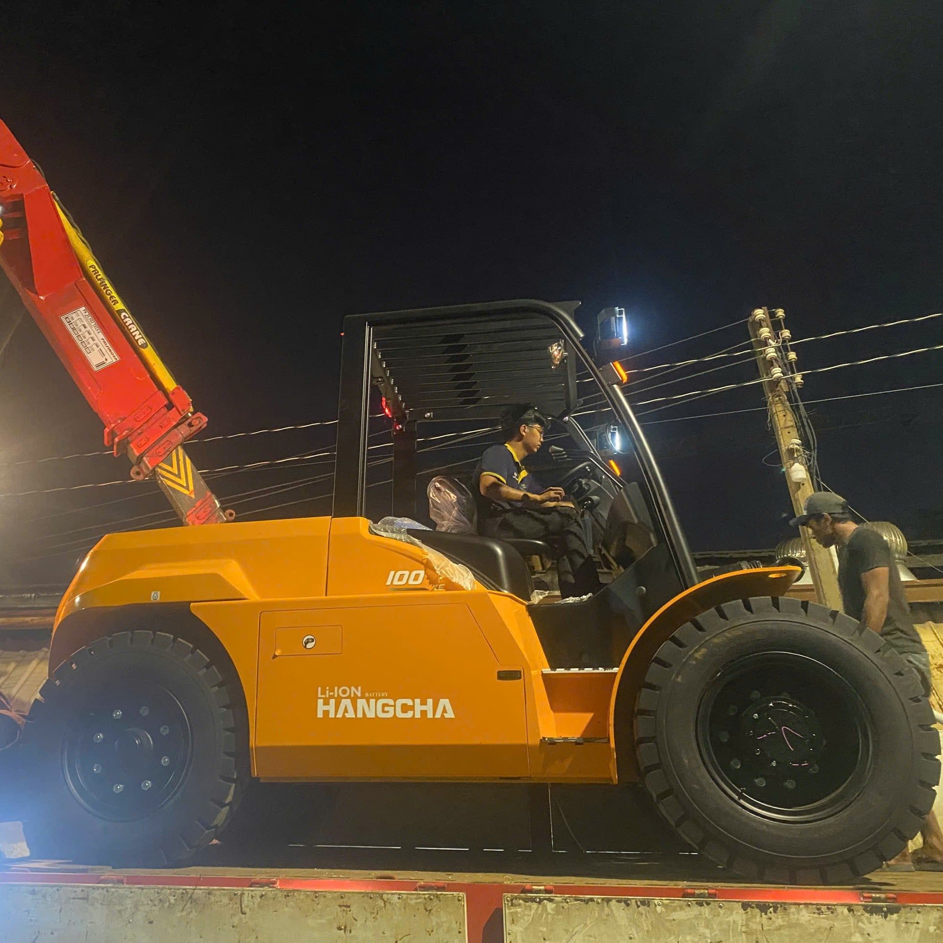  Xe Nâng Điện 10 Tấn Hangcha Dòng XE | Giải Pháp Thay Thế Xe Dầu 