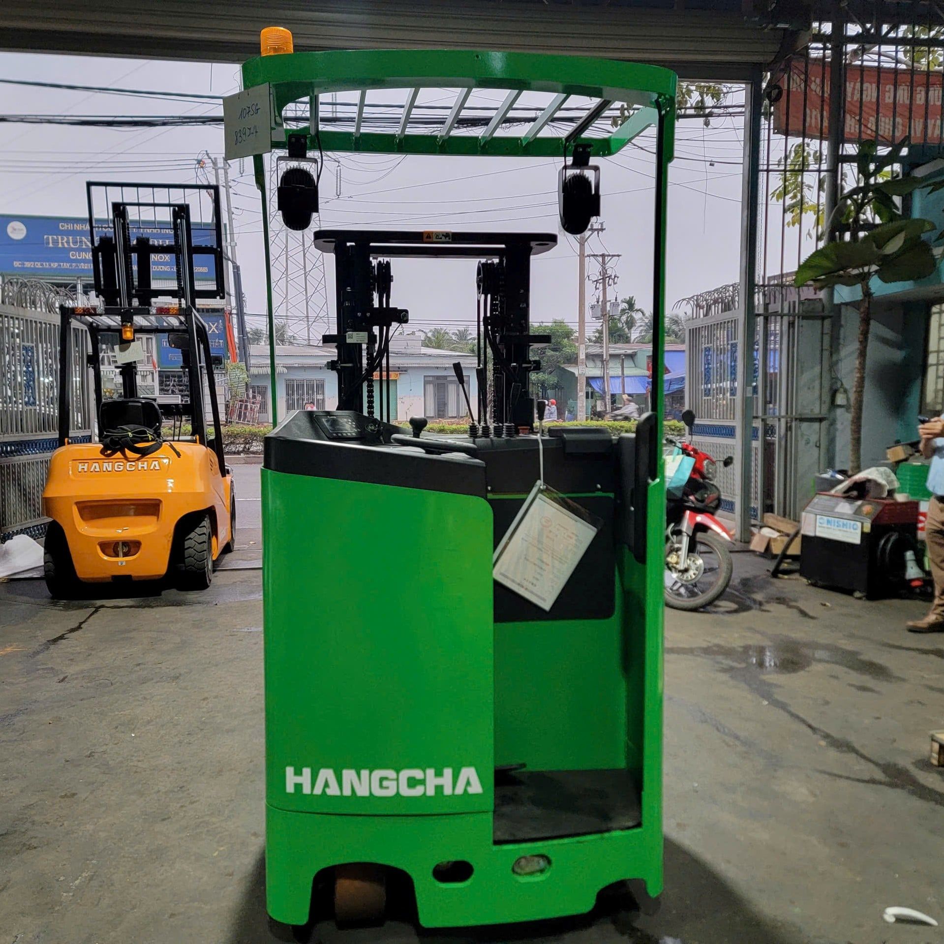  Xe Nâng Điện Lithium Reach Truck Đứng Lái 1.8 Tấn – CQD15-AC5S-I | Chính Hãng, Giá Tốt 