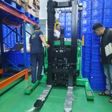  Xe Nâng Điện Lithium Reach Truck Double Deep 1.6 Tấn Đứng Lái Hangcha 