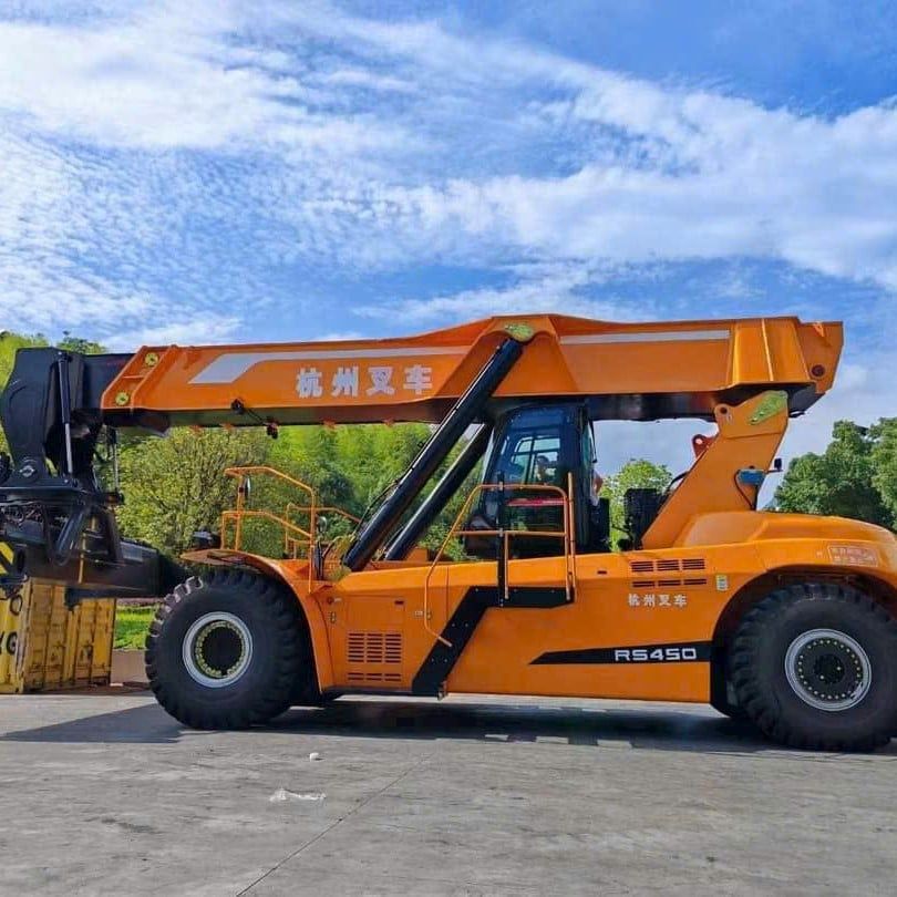  Xe Nâng Gắp Container Điện Lithium 45 Tấn Hangcha - Hàng Đầu Tại Việt Nam 