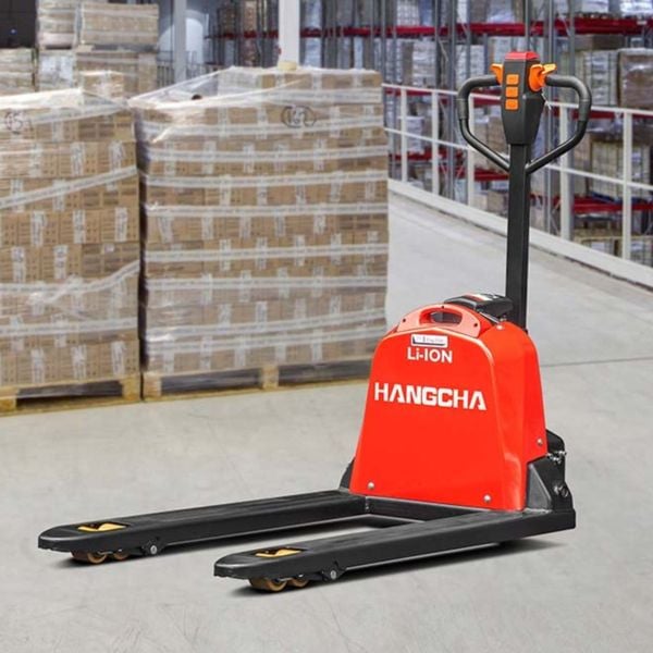 Xe Nâng Tay Điện 1.5 – 2 Tấn Dòng JH Hangcha – Giải Pháp Nâng Hạ Nhỏ Gọn, Tiết Kiệm Cho Kho Bãi Hiện Đại