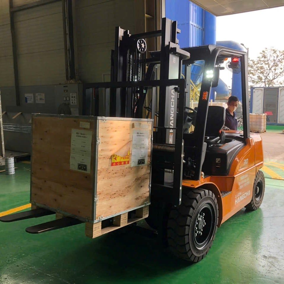  Xe Nâng Điện Lithium 3 Tấn Dòng XE Hangcha – Mới 100%, Pin Lithium Bảo Hành 6 Năm 