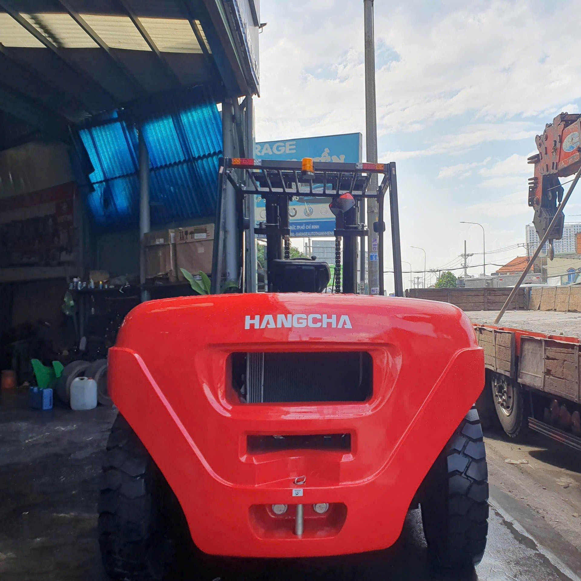  Xe Nâng Dầu 10 Tấn Dòng A Hangcha CPCD100-AG17 - Giá Tốt - Bảo Hành 2 Năm 