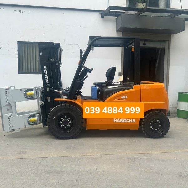 Xe Nâng Điện Lithium 4 Tấn Dòng XE Hangcha – Mới 100%, Pin Bảo Hành 6 Năm