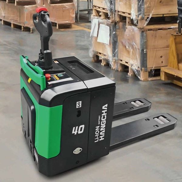 Xe Nâng Tay Điện 4 Tấn Hangcha CBD40-AC2S-I – Pallet Truck Điện Tải Trọng Lớn, Bền Bỉ