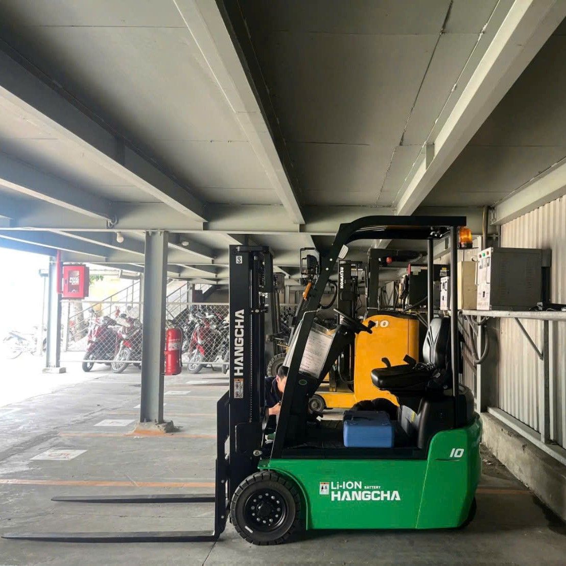  Xe Nâng Điện 1 Tấn 3 Bánh Dòng X Hangcha | Nhỏ Gọn – Linh Hoạt – Hiệu Quả Cao 