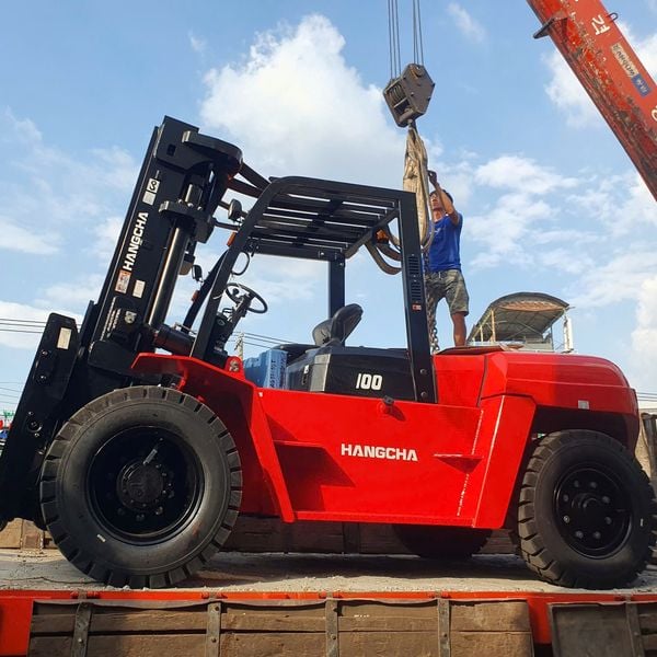 Xe Nâng Dầu 10 Tấn Dòng A Hangcha CPCD100-AG17