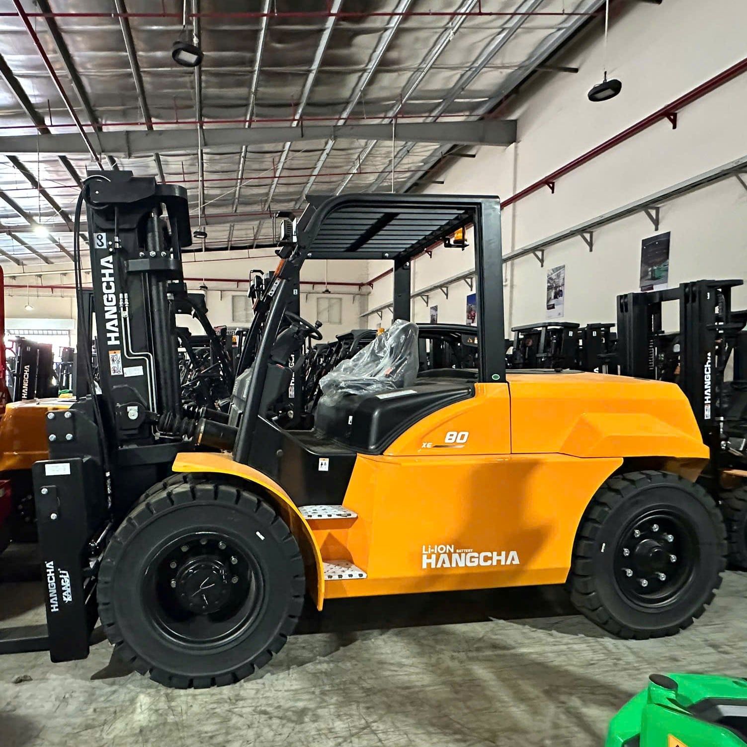  Xe Nâng Điện Lithium 8 Tấn Hangcha Dòng XE | Giải Pháp Thay Thế Xe Dầu 