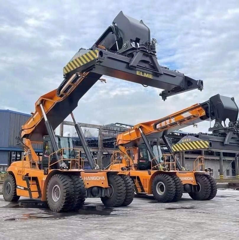  Xe Nâng Gắp Container Điện Lithium 45 Tấn Hangcha - Hàng Đầu Tại Việt Nam 