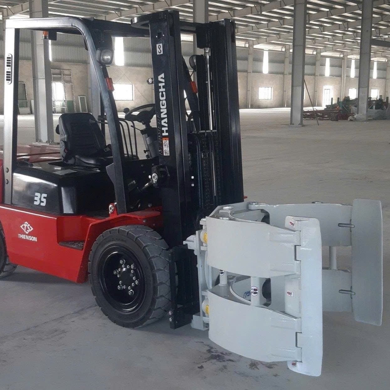  Bộ công tác kẹp giấy – Thiết bị chuyên dụng trong xe nâng hàng 