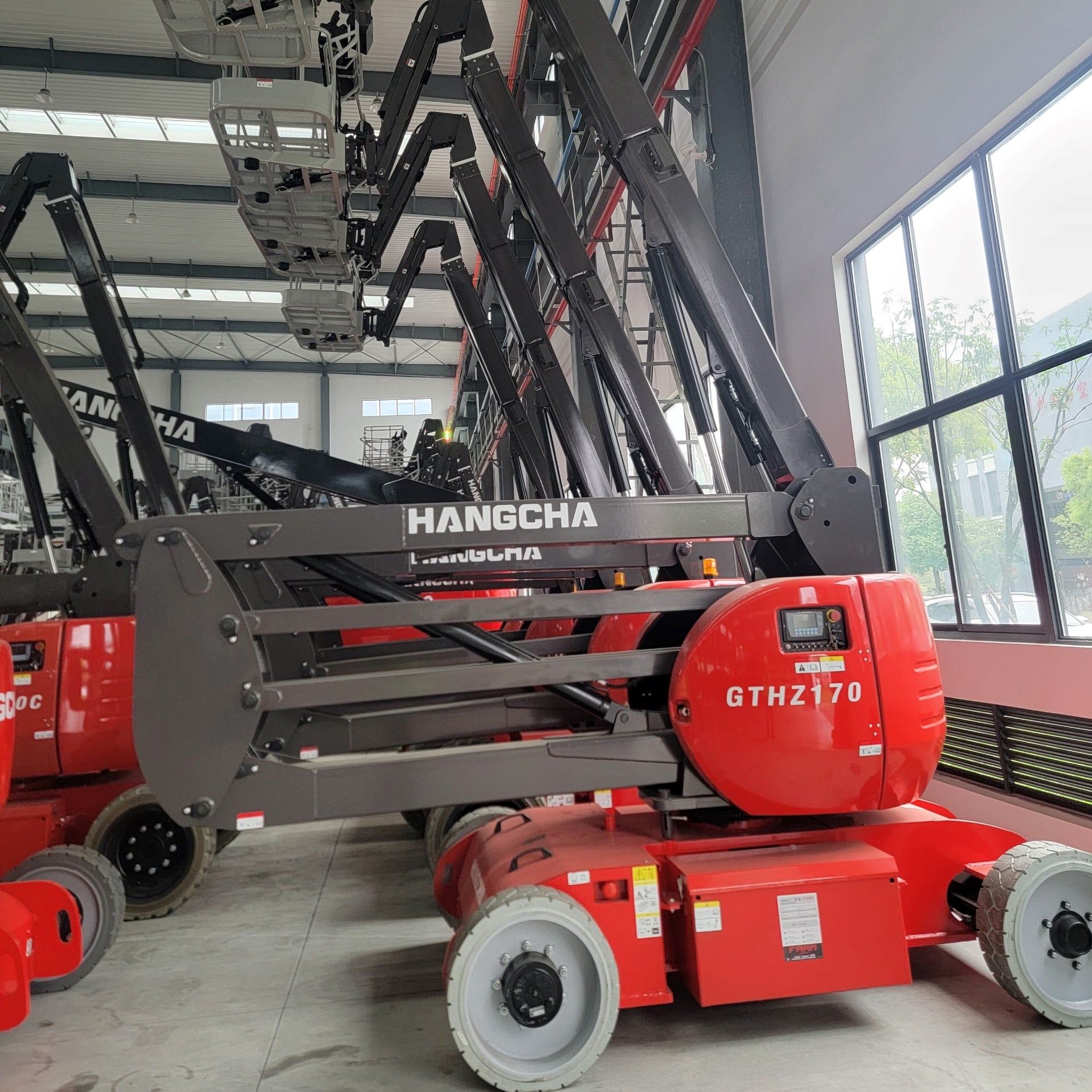  Xe Nâng Người Boom Lift 14–58m Hangcha - Mạnh Mẽ - Bền Bỉ - An Toàn 