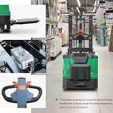  Xe Nâng Tay Điện Cao 2 Tấn CDD20-WHL-I – Pin Lithium, Sạc Nhanh, Nâng Cao 2-5m 