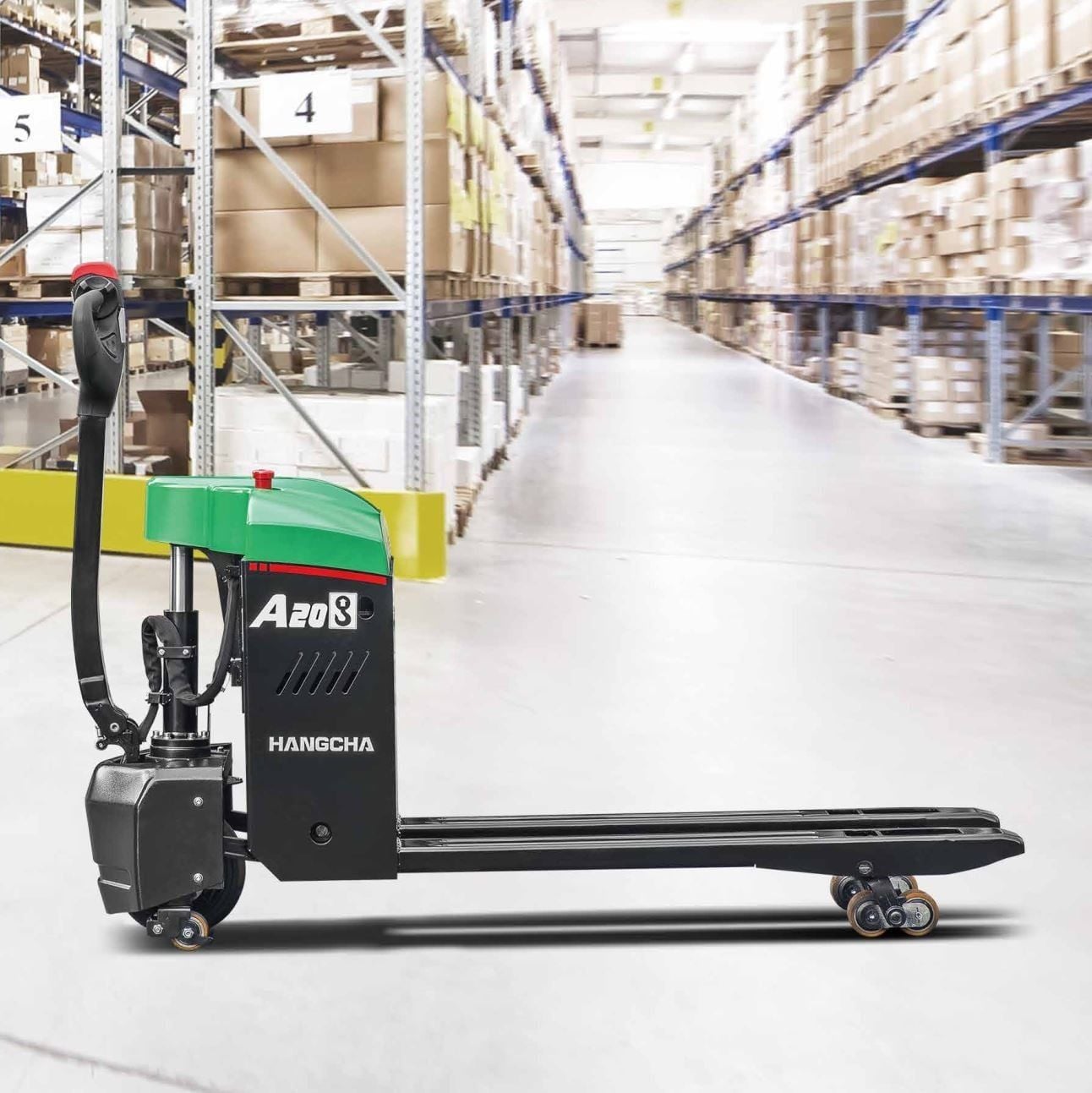  Xe Nâng Tay Điện Lithium 2 Tấn CBD20-AMC2-I Hangcha – Nhỏ Gọn, Mạnh Mẽ, Sạc Nhanh 2 Giờ 