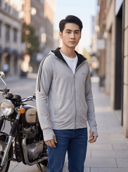 Áo chống nắng nam 2 mặt cao cấp Tezo -23ACNT006