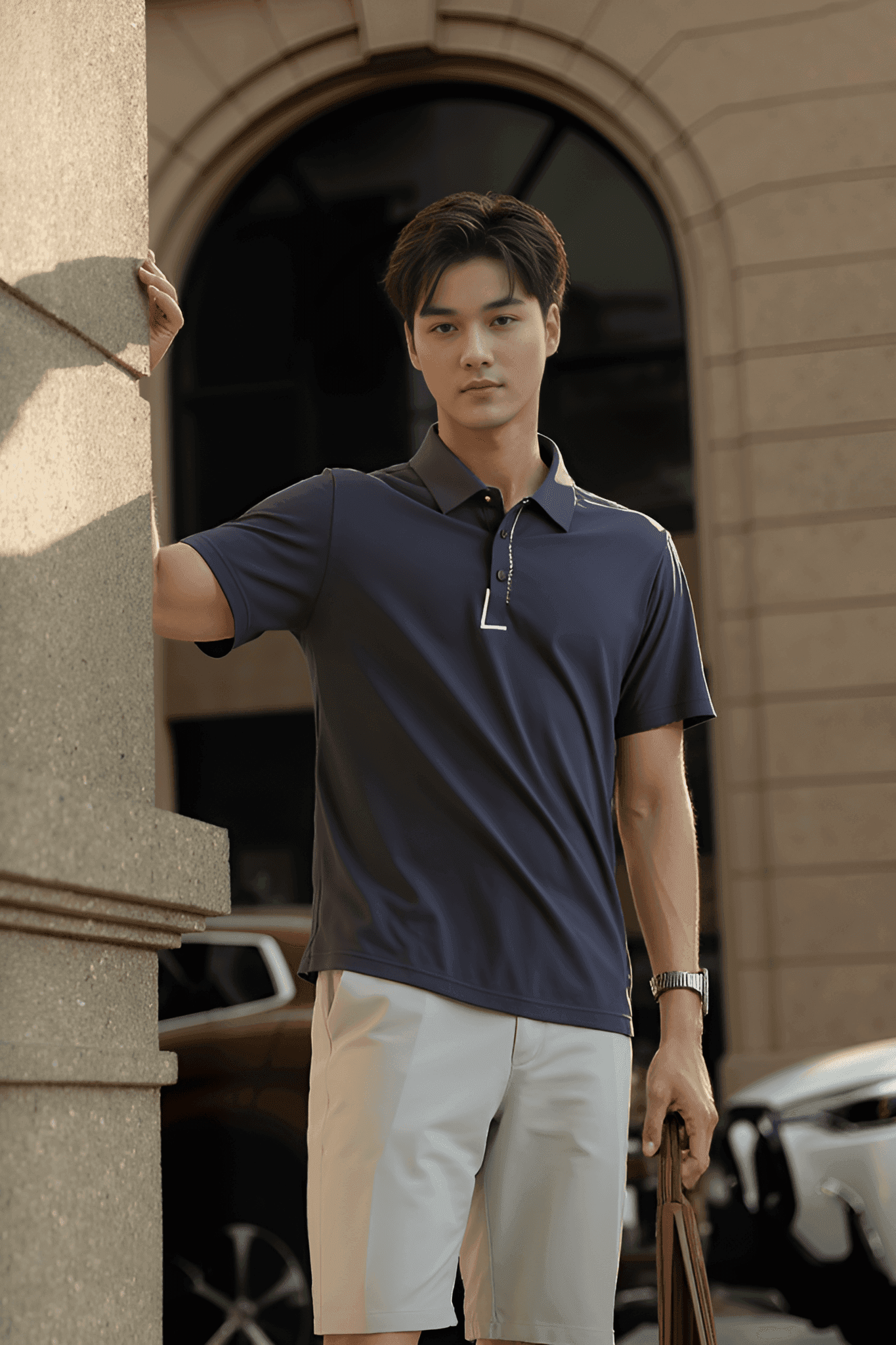 Áo polo nam công nghệ Seamless cao cấp Tezo - 25APCT083