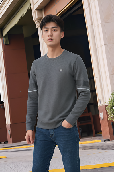 Áo bộ nỉ nam thể thao cổ tròn Tezo - 25ANOT020