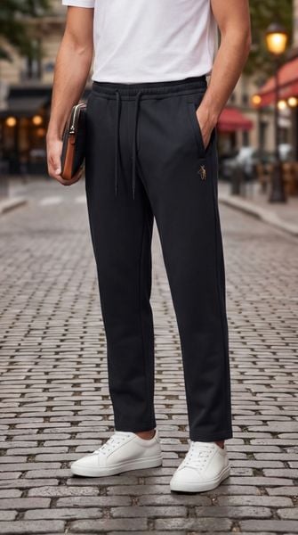 Quần bộ nỉ nam thể thao kéo khóa Tezo - 25QNKT014