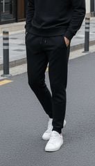 Quần bộ nỉ nam thể thao cổ tròn Tezo - 25QNDT019