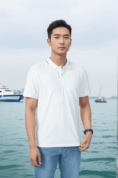 Áo polo nam thể thao in cạnh nẹp Tezo - 26APCT089