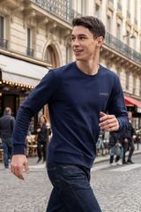 Áo bộ nỉ nam thể thao cổ tròn Tezo - 25ANOT021