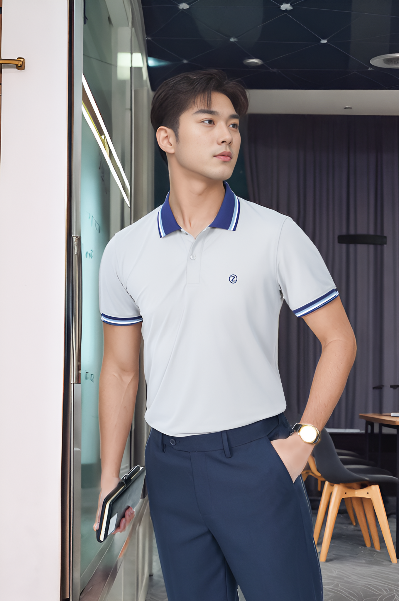 Áo polo nam đồng phục TeamLine Tezo - 25APCT079