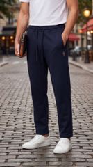 Quần bộ nỉ nam thể thao kéo khóa Tezo - 25QNKT014