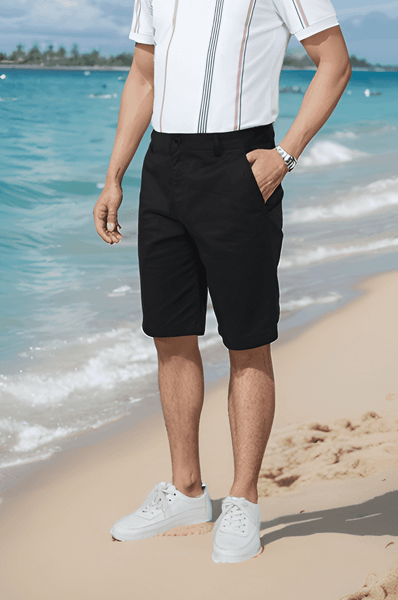 Quần short kaki nam Tezo - 25QNKB005