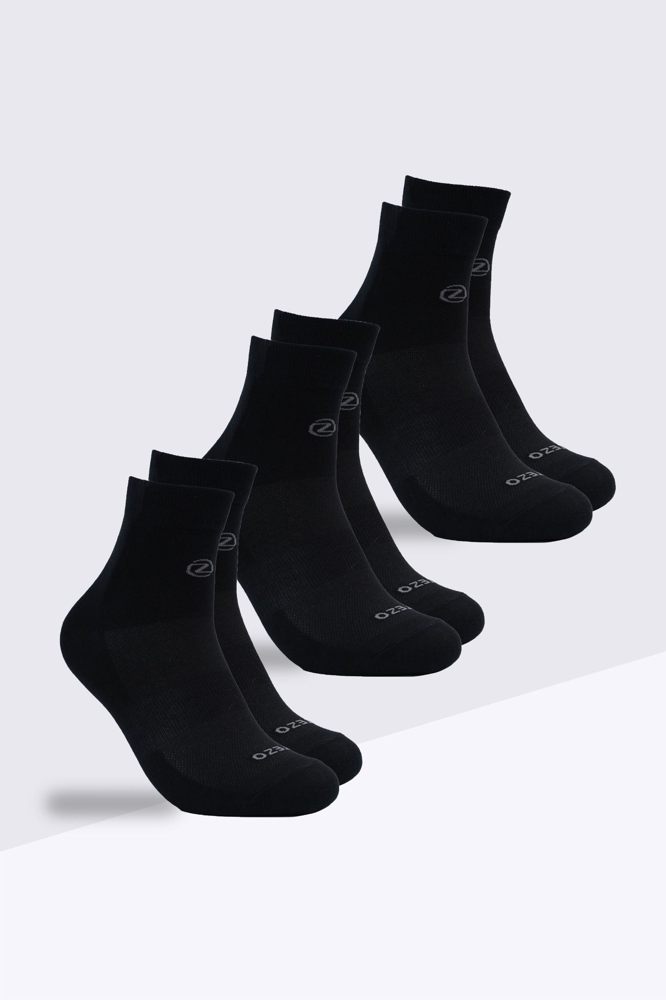 Combo tất nam cổ cao in Tezo - 25CBTCCA008