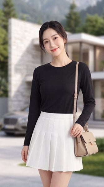 Áo thun nữ giữ nhiệt thiết kế Tezo - 26ATOT011