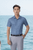 Áo sơ mi cộc tay nam Knit chống nhăn họa tiết, slimfit Tezo - 25SMCH020