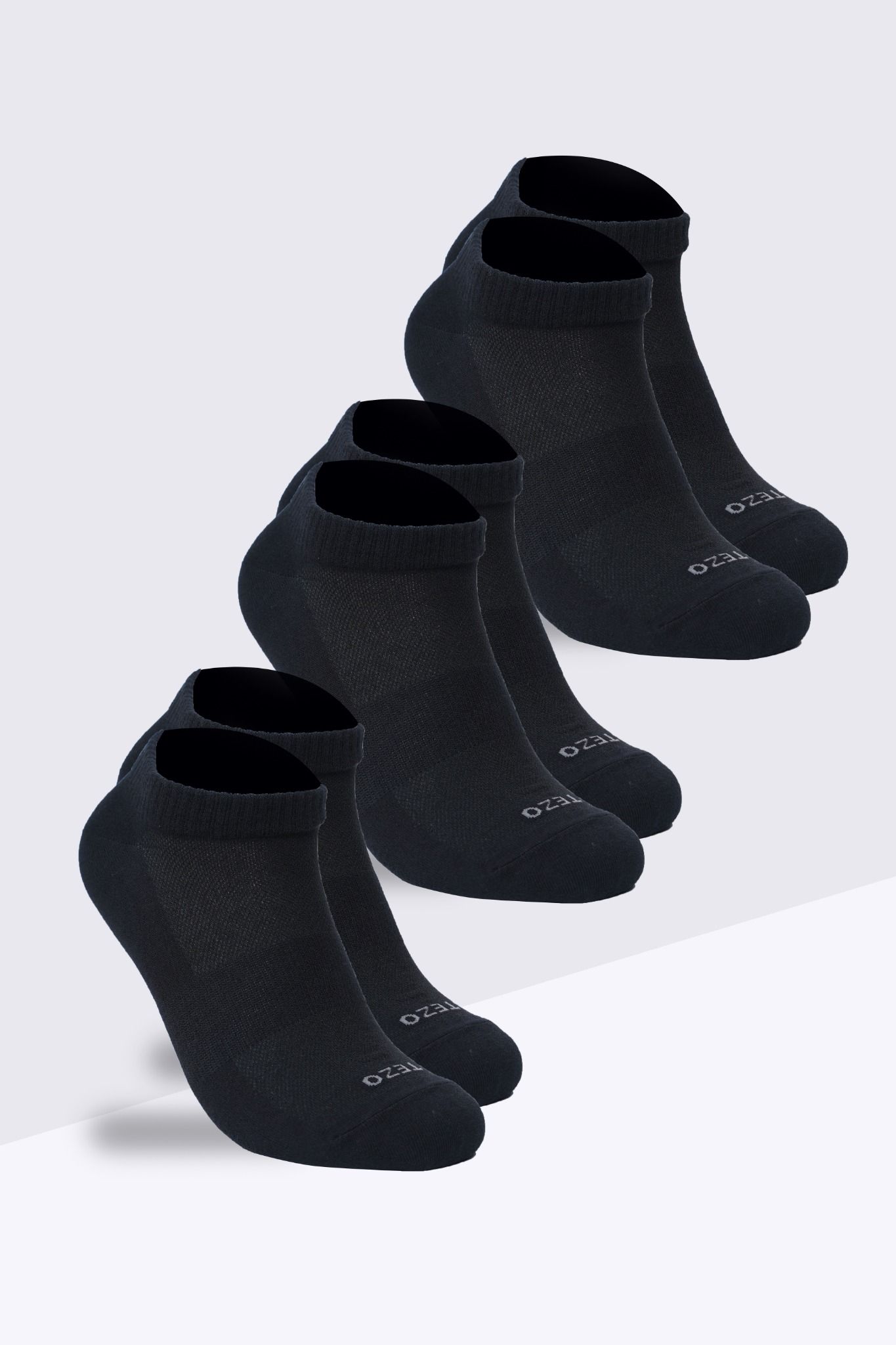 Combo tất nam cổ ngắn in Tezo - 25CBTCNG009