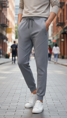 Quần bộ nỉ nam thể thao cổ tròn Tezo - 25QNDT020