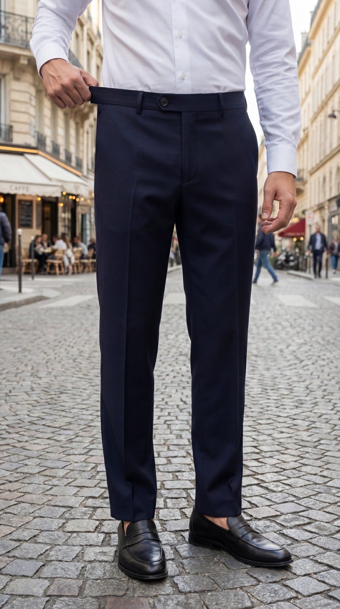 Quần vest nam cạp tender Tezo - 25QAVB046