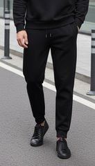 Quần bộ nỉ nam thể thao cổ tròn Tezo - 25QNDT018