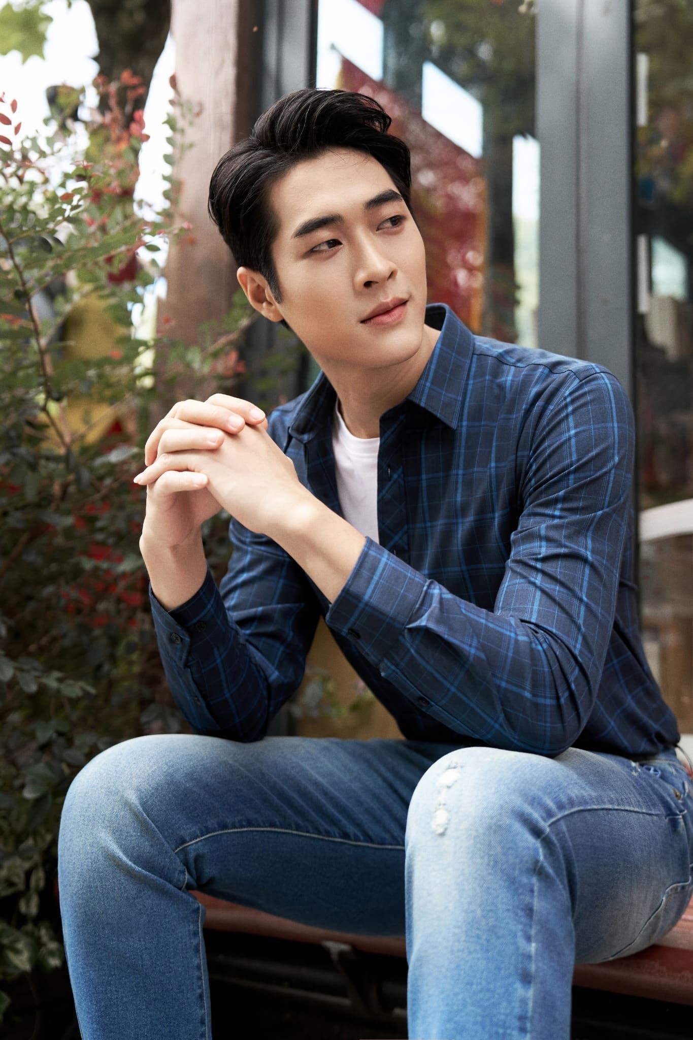 Áo sơ mi dài tay cơ bản Tezo - 23SMDB041