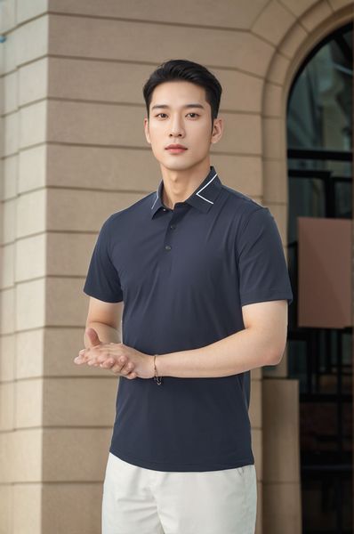 Áo polo nam công nghệ Seamless cao cấp Tezo - 25APCT086