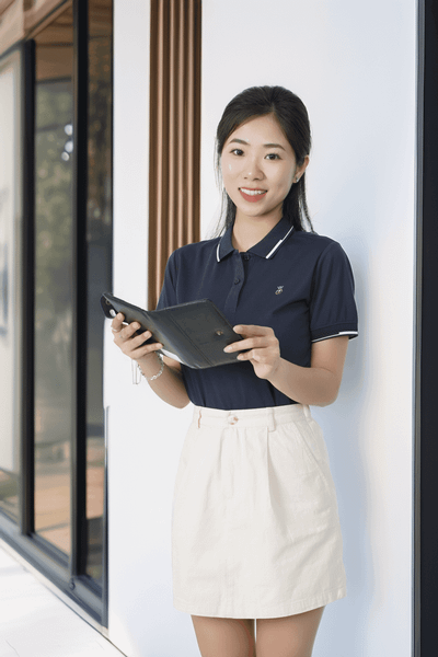 Áo polo nữ đồng phục Rayon Tezo - 24APCT054
