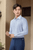 Áo sơ mi nam dài tay For Boss họa tiết, Slimfit Tezo - 25SMDH041