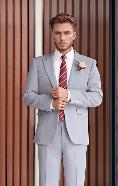 Bộ vest 1 cúc trơn Tezo - B22AVBB028