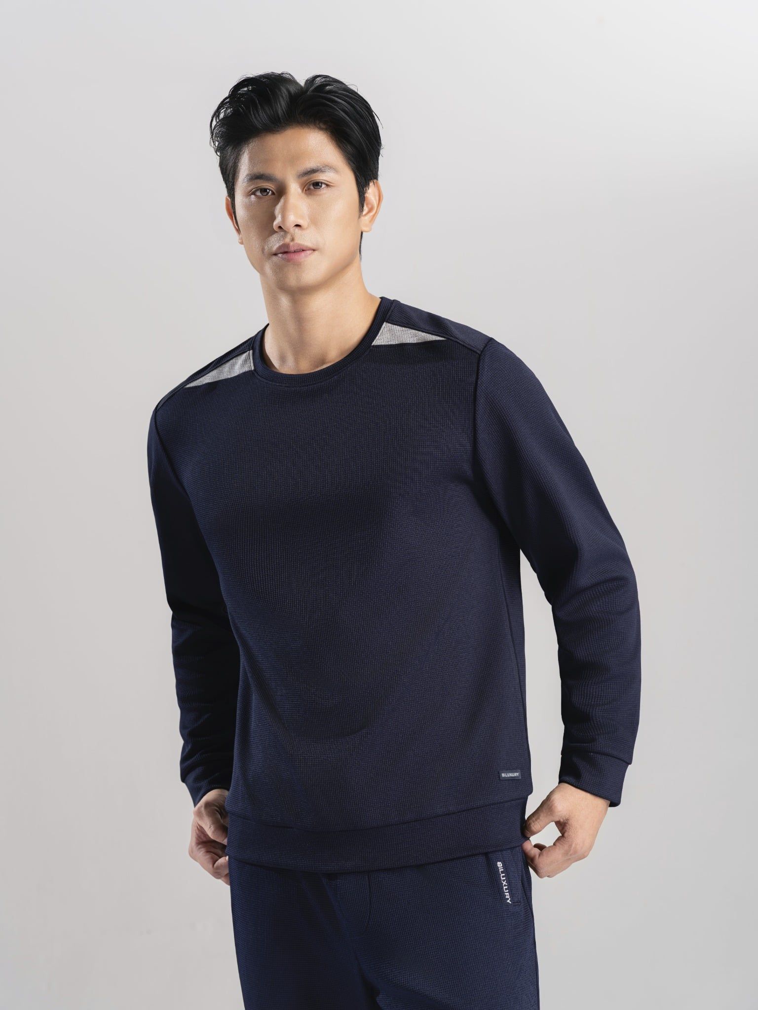 Áo nỉ thiết kế Biluxury - 9ANOT002