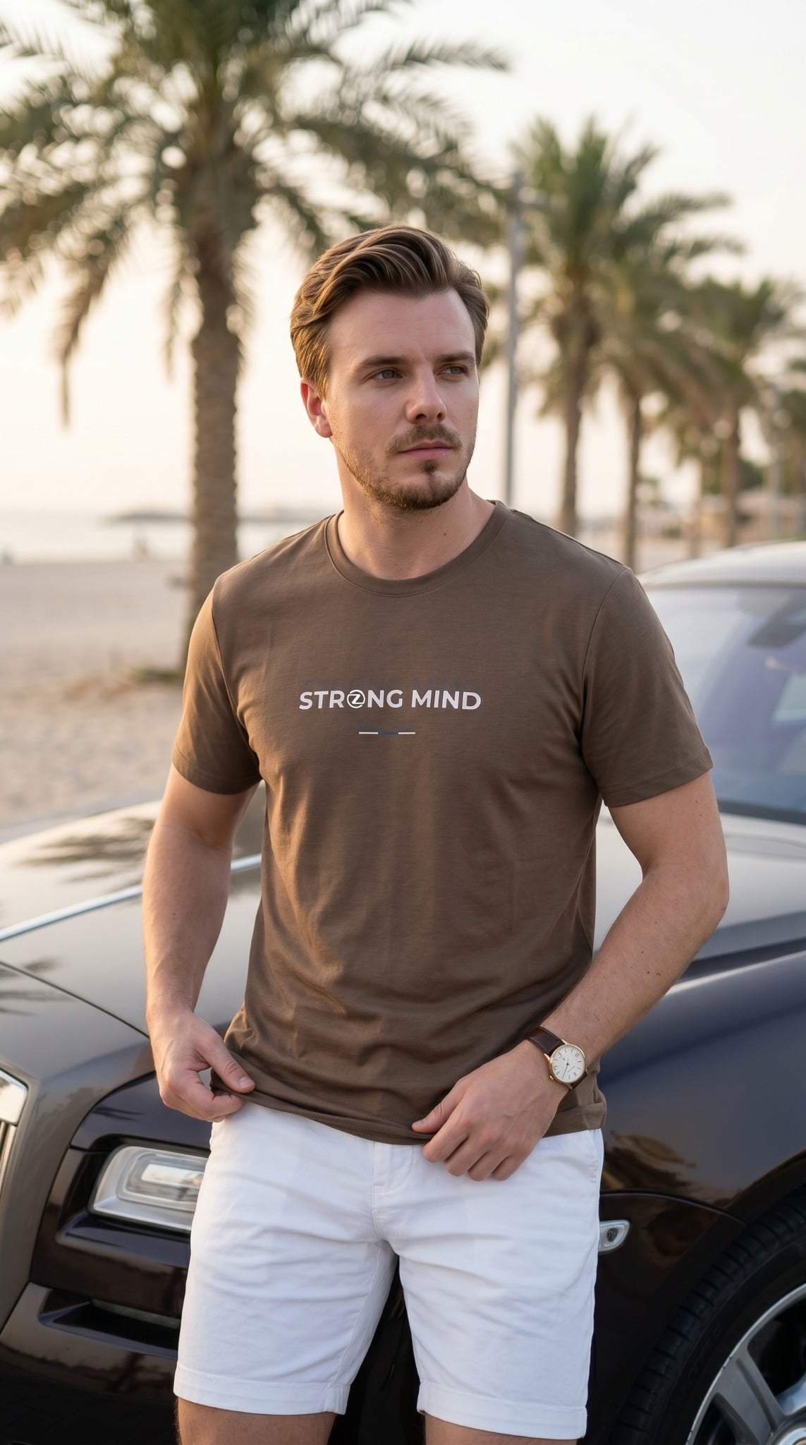 Áo phông nam Strong Mind Tezo - 26APOB054