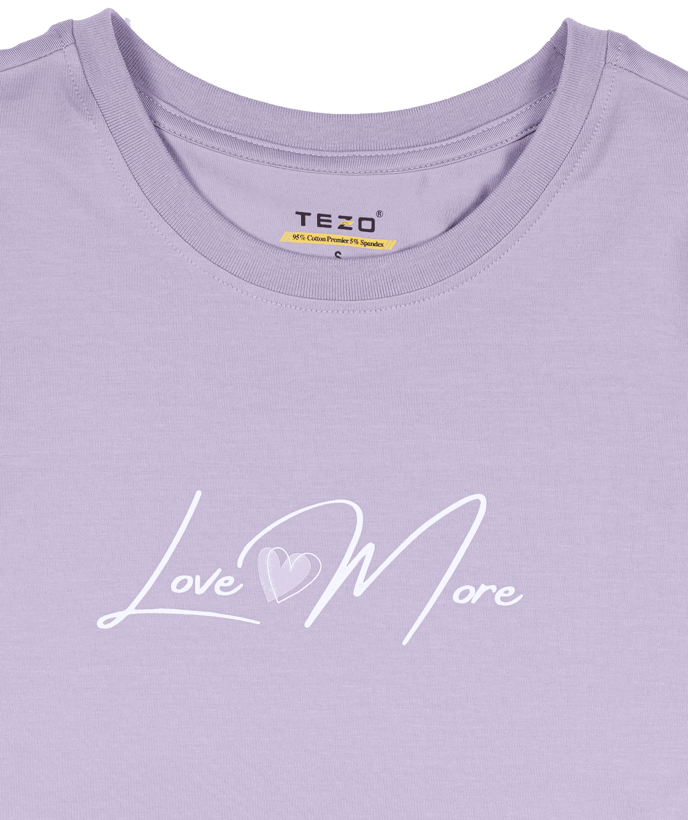 Áo phông nữ in họa tiết Love More Tezo - 23APOH015