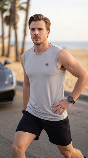 Áo ba lỗ nam Champion Tezo - 26ABLT015