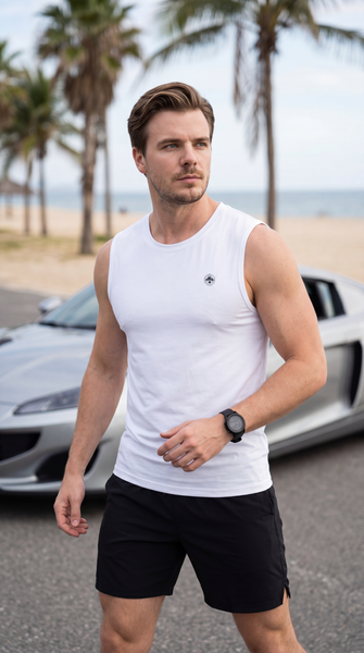 Áo ba lỗ nam Champion Tezo - 26ABLT015