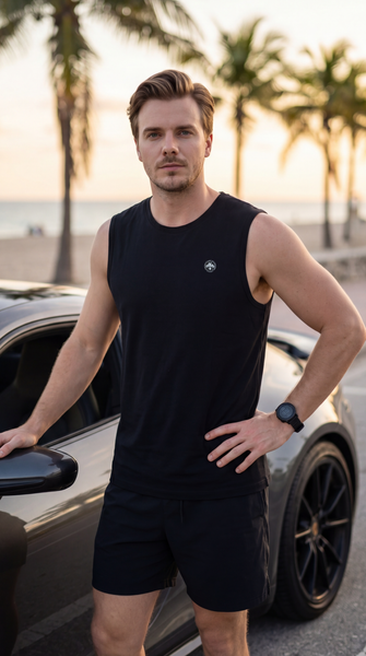 Áo ba lỗ nam Champion Tezo - 26ABLT015