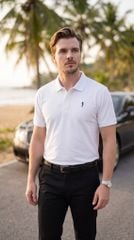 Áo polo nam thiết kế Tezo - 26APCT108