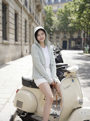 Áo chống nắng nữ 2 lớp SunZee Tezo - 25ACNT009